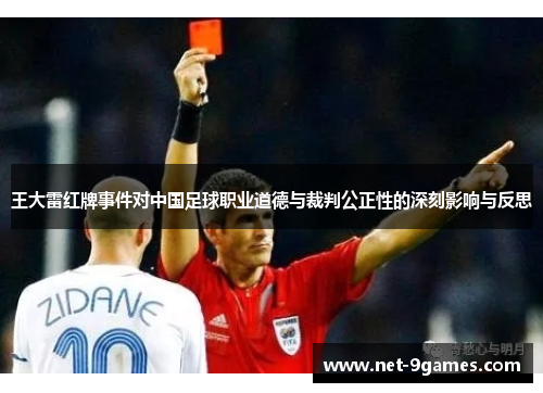 王大雷红牌事件对中国足球职业道德与裁判公正性的深刻影响与反思